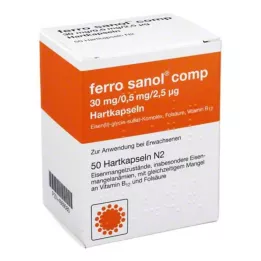 FERRO SANOL komp. Hartkaps.m.msr.überz.Peleti, 50 kom