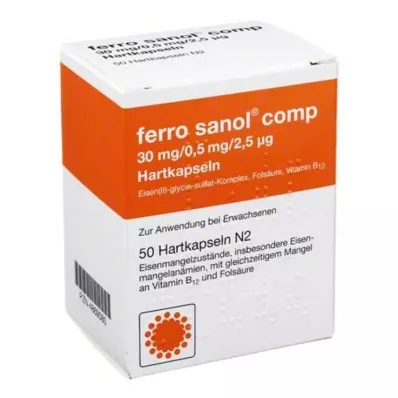 FERRO SANOL komp. Hartkaps.m.msr.überz.Peleti, 50 kom