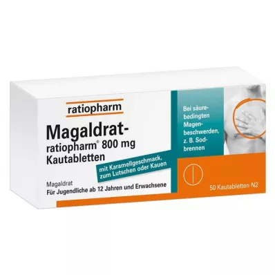 MAGALDRAT-ratiopharm 800 mg tablete, 50 kom MAGALDRAT-ratiopharm 800 mg tablete, 50 kom