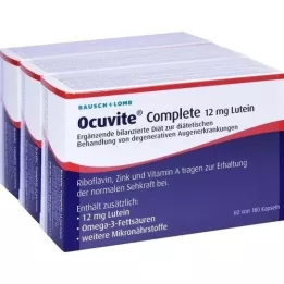 OCUVITE Kompletne 12 mg Lutein kapsule, 180 kom