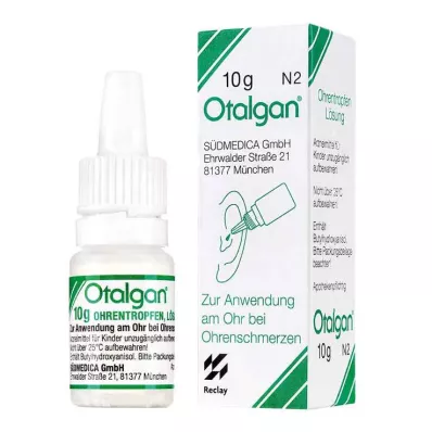 Otalgan kapi za uši, 10 g Otalgan kapi za uši, 10 g