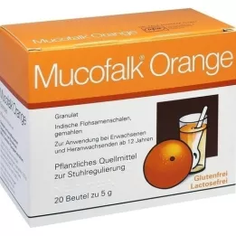MUCOFALK Orange Gran.z.Manufacturer Susp.z.Einn.Bouchel, 20 kom