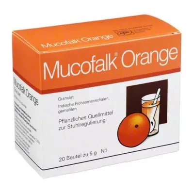 MUCOFALK Orange Gran.z.Manufacturer Susp.z.Einn.Bouchel, 20 kom