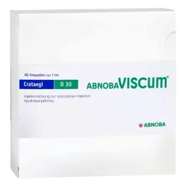 ABNOBAVISCUM Crataegi D 30 ampula, 48 kom