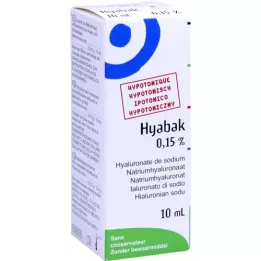 HYABAK Kapi za oči, 10 ml