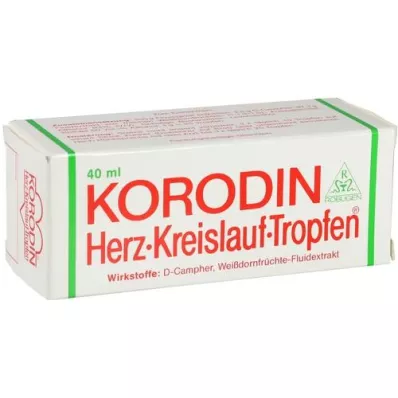 KORODIN Kardiovaskularne oralne kapi, 40 ml