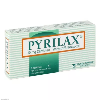 PYRILAX 10 mg čepići, 6 kom PYRILAX 10 mg čepići, 6 kom