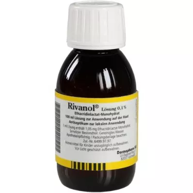 RIVANOL Otopina 0,1%, 100 ml