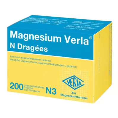 MAGNESIUM VERLA N dražeje, 200 komada