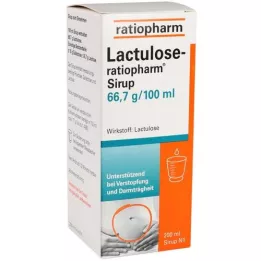 LACTULOSE-ratiopharm sirup, 200 ml
