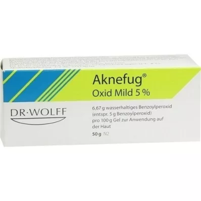 AKNEFUG oksid blagi 5% gel, 50 g