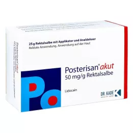 POSTERISAN Akutna mast s analnim dilatatorom, 25 g
