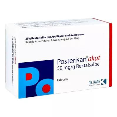 POSTERISAN Akutna mast s analnim dilatatorom, 25 g POSTERISAN Akutna mast s analnim dilatatorom, 25 g