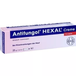 ANTIFUNGOL HEXAL Krema, 25 g