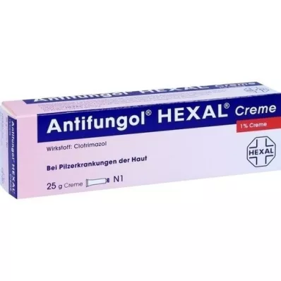 ANTIFUNGOL HEXAL Krema, 25 g