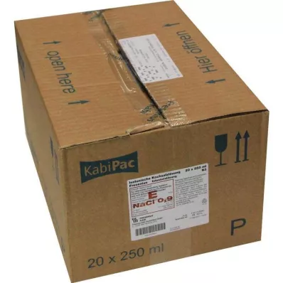 KOCHSALZLÖSUNG 0,9% plastična boca Fresenius, 20X250 ml