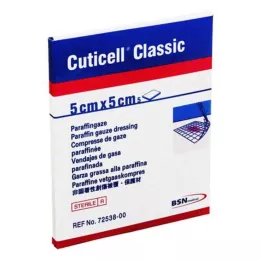 CUTICELL Klasična gaza za ranu 5x5 cm, 5 kom