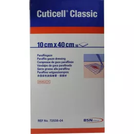 CUTICELL Klasična gaza za ranu 10x40 cm, 10 kom