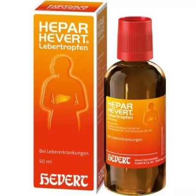 HEPAR HEVERT Kapi za jetru, 50 ml