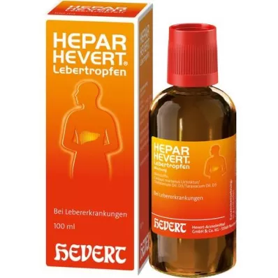 HEPAR HEVERT Kapi za jetru, 100 ml