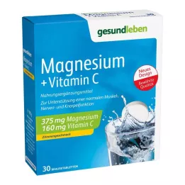 GESUND LEBEN Magnezij+Vitamin C šumeće tablete, 3x10 kom