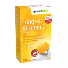 GESUND LEBEN Dugotrajno vitamin C + cink kapsule, 60 kom
