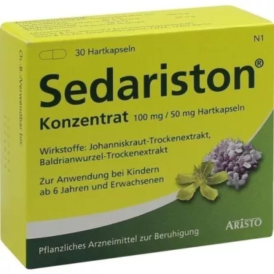 SEDARISTON Koncentrat tvrde kapsule, 30 kom