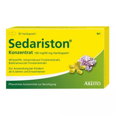 SEDARISTON Koncentrat tvrde kapsule, 30 kom