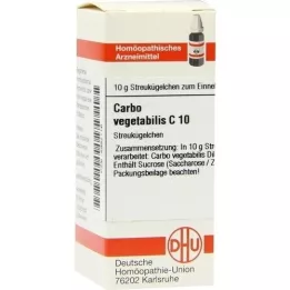 CARBO VEGETABILIS C 10 globula, 10 g