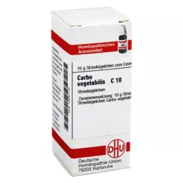 CARBO VEGETABILIS C 10 globula, 10 g
