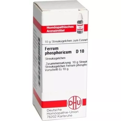 FERRUM PHOSPHORICUM C 10 globula, 10 g