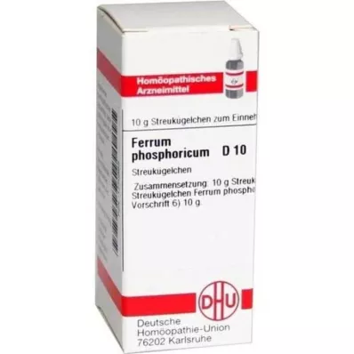 DHU Ferrum phosphoricum C 10 kuglica, 10 g