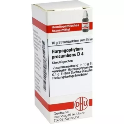 HARPAGOPHYTUM PROCUMBENS D 4 globule, 10 g