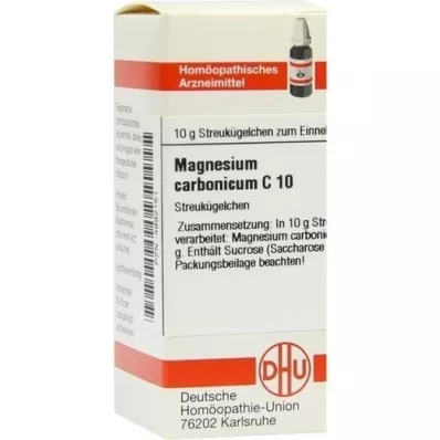 MAGNESIUM CARBONICUM C 10 globula, 10 g