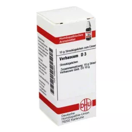 VERBASCUM D 3 globule, 10 g