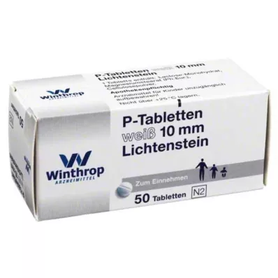 P tablete bijele 10 mm, 50 kom P tablete bijele 10 mm, 50 kom