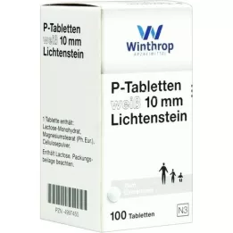 P TABLETTEN bijeli 10 mm, 100 kom