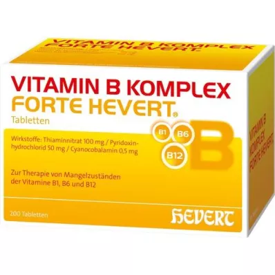 VITAMIN B KOMPLEX forte Hevert tablete, 200 kom