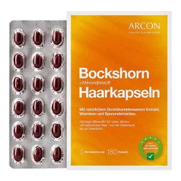BOCKSHORN+ Kapsule za kosu s mikronutrijentima Tisane plus, 180 kom