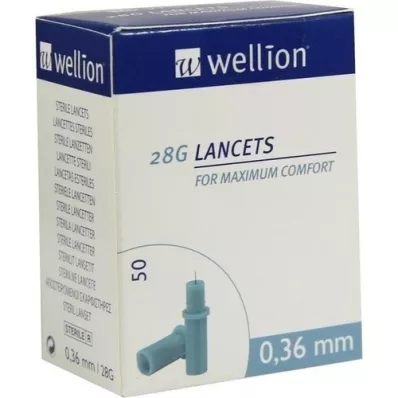 WELLION Lancete 28 G, 50 kom