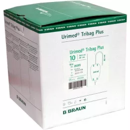 URIMED Tribag Plus urin vrećica za noge 500ml 50cm ster., 10 kom