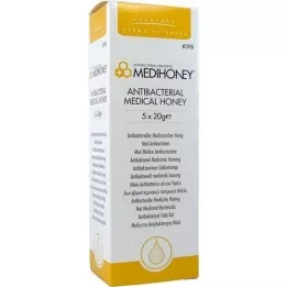 MEDIHONEY antibakterijski ljekoviti med, 5X20 g