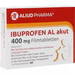 IBUPROFEN AL acute 400 mg filmom obložene tablete, 10 kom