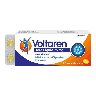 VOLTAREN Dolo Liquid 25 mg kapsule meke, 10 kom VOLTAREN Dolo Liquid 25 mg kapsule meke, 10 kom