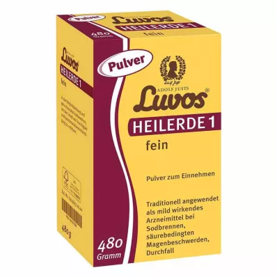 LUVOS Ljekovita glina 1 fina, 480 g