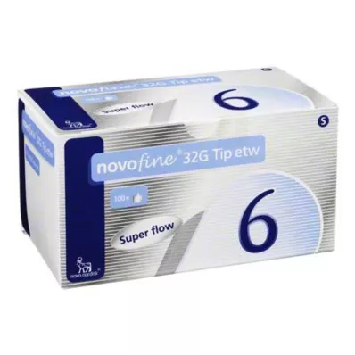 NOVOFINE 6 mm kanile 32 G vrh itd., 100 komada