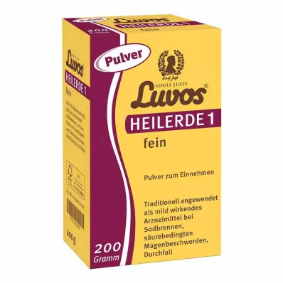 LUVOS Ljekovita glina 1 fina, 200 g
