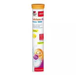 DOPPELHERZ Calcium+D3 Osteo 1.000 šumećih tableta, 15 kom
