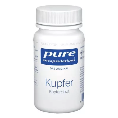 PURE ENCAPSULATIONS Bakar bakar citrat kapsule, 60 kom