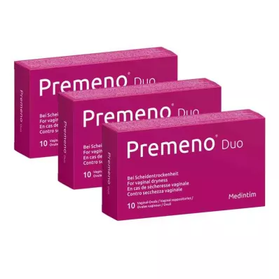 PREMENO Duo Vaginalovula, 3X10 kom